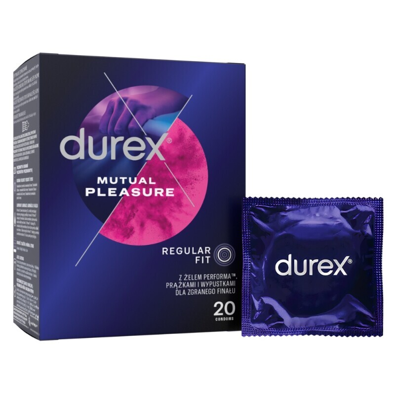 Durex Kondom 20ks Mutual Pleasure (6/bal)