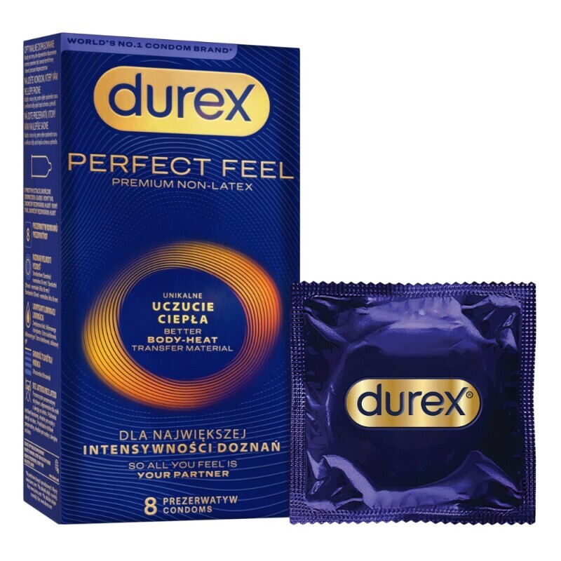 Durex Kondom 8ks Perfect Feel (6/bal)