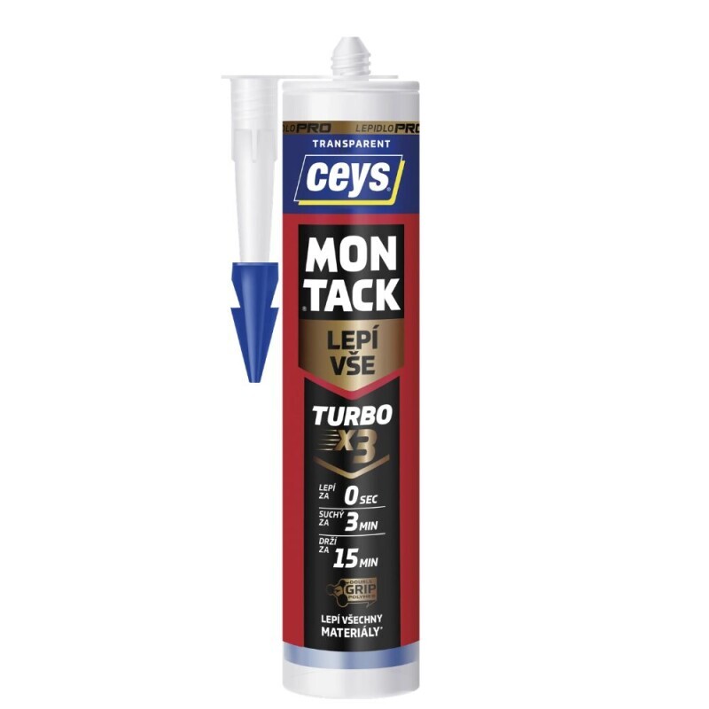 Ceys Montack Lepí Vše Turbo 290Ml Transparent(15/krt)