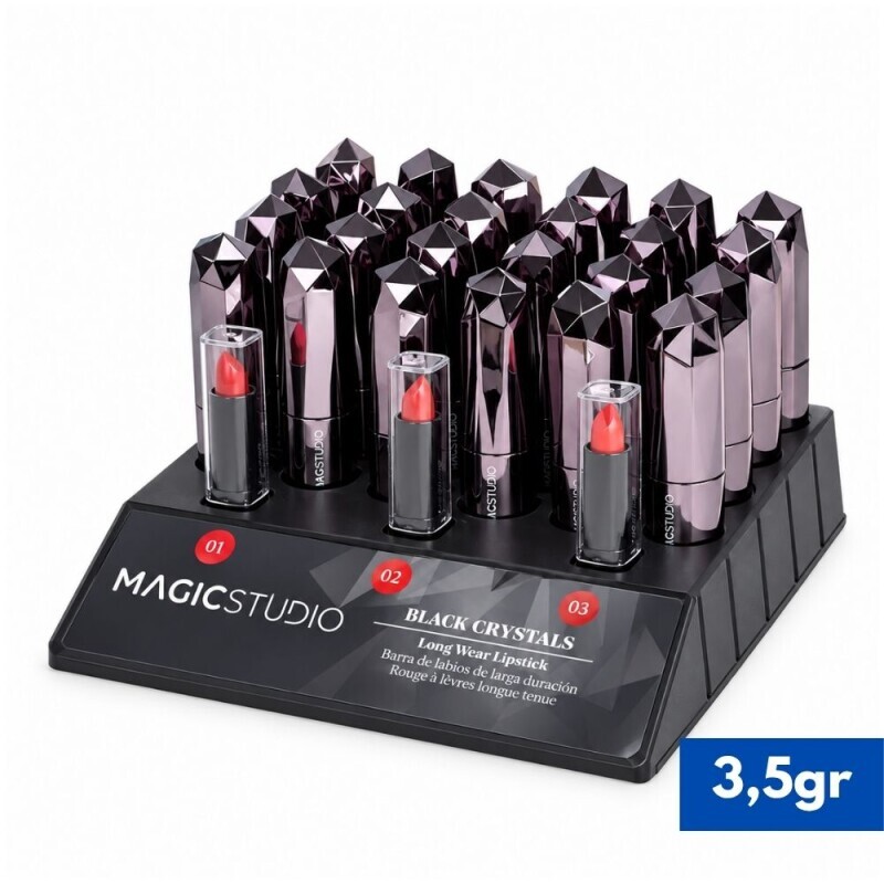 Magic Studio Rtěnka 3.5g 3ass Black Crystals (18/krt)