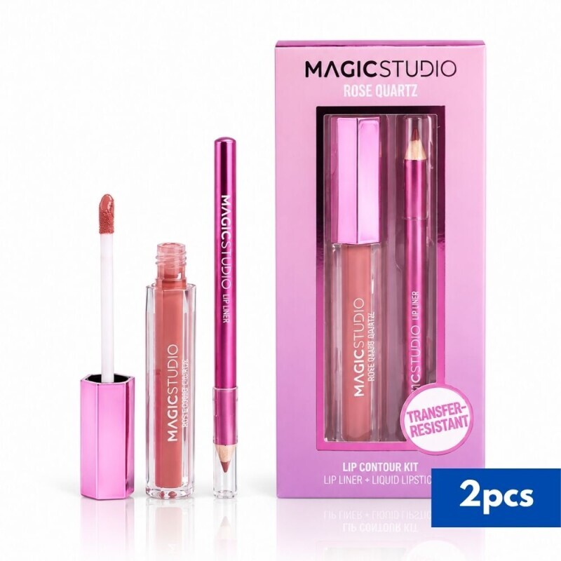 Magic Studio Lip Kit 2ks Rose Quartz (6/krt)