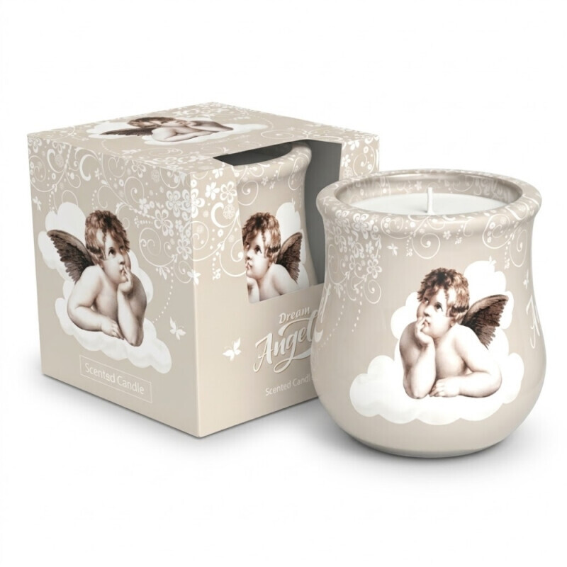 Santo 80g svíčka ve skle Angel Dream(12/krt)