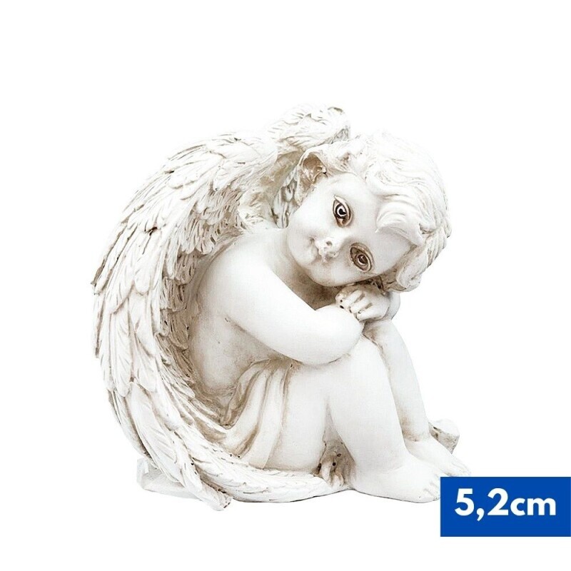 Dekorace Anděl 5.2cm (12/bal 144/krt)