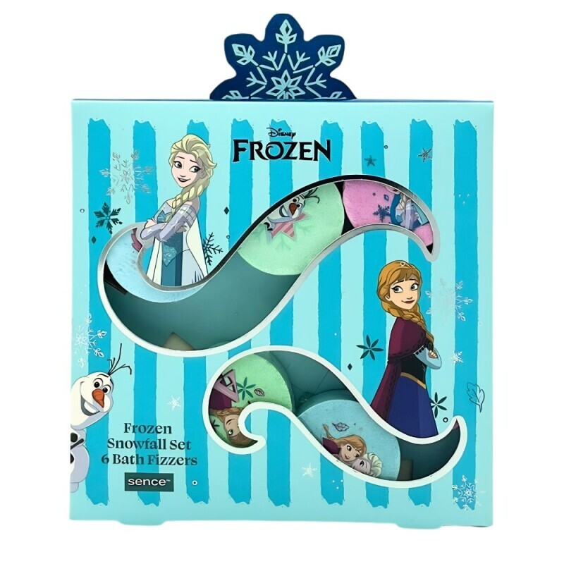 Kids Dár.sada Frozen 6pcs Bath Fizzer 35gr Winter Wonderland N (6/krt)