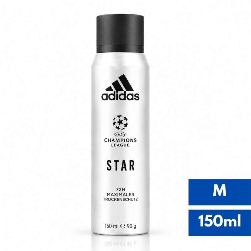 Adidas 150ml Deospray M UEFA Goal 72h N (12/krt)
