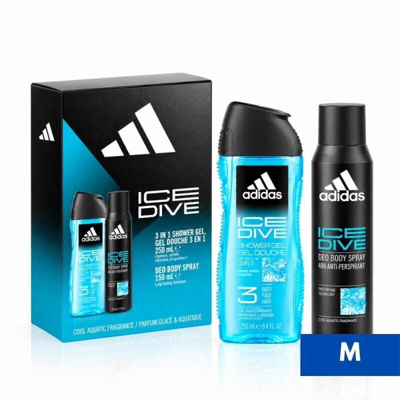Adidas Dár.sada M 250ml SG+150ml Deo Ice Dive N (6/krt)