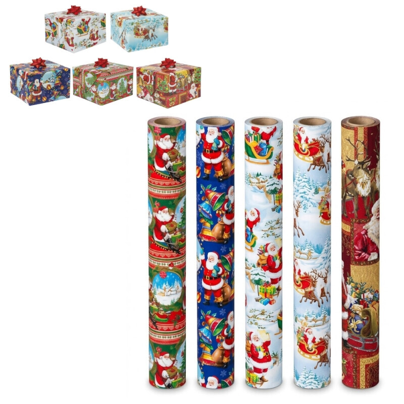 Pol-Mak Balící papír 2m*70cm Vánoční P2 9 (50/krt)