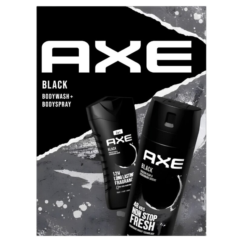 Axe Dár.sada M 250ml SG+150ml Deo Black (5/krt)