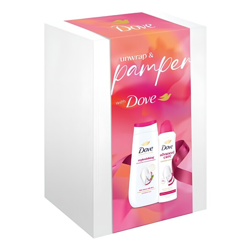 Dove Dár.sada F 250ml SG+150ml Deo Replenishing (5/krt)