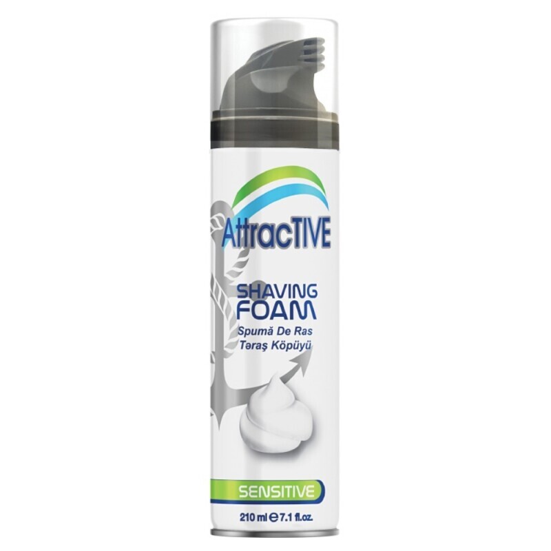 Attractive 210ml Pěna na holení Sensitive (24/krt)