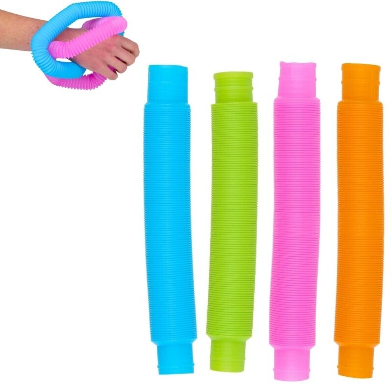 Eddy Toys Antistresové trubičky 4ks(48/krt)