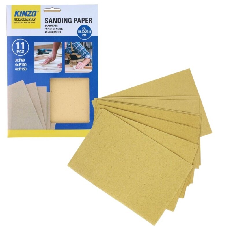 Kinzo Brusné papír mix drůhu 11ks(48/krt)