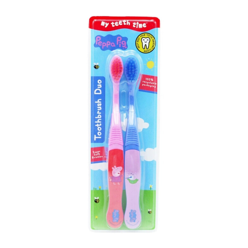 Kids zubní kartáček 2ks Peppa Pig N (12/krt)