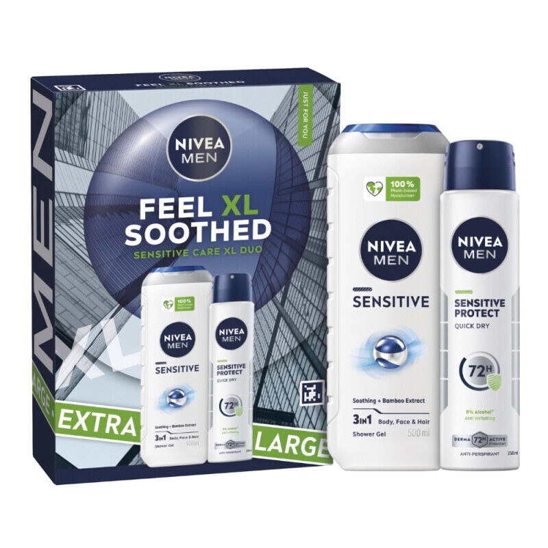 Nivea Dár.sada SG+DEO M N (5/krt)