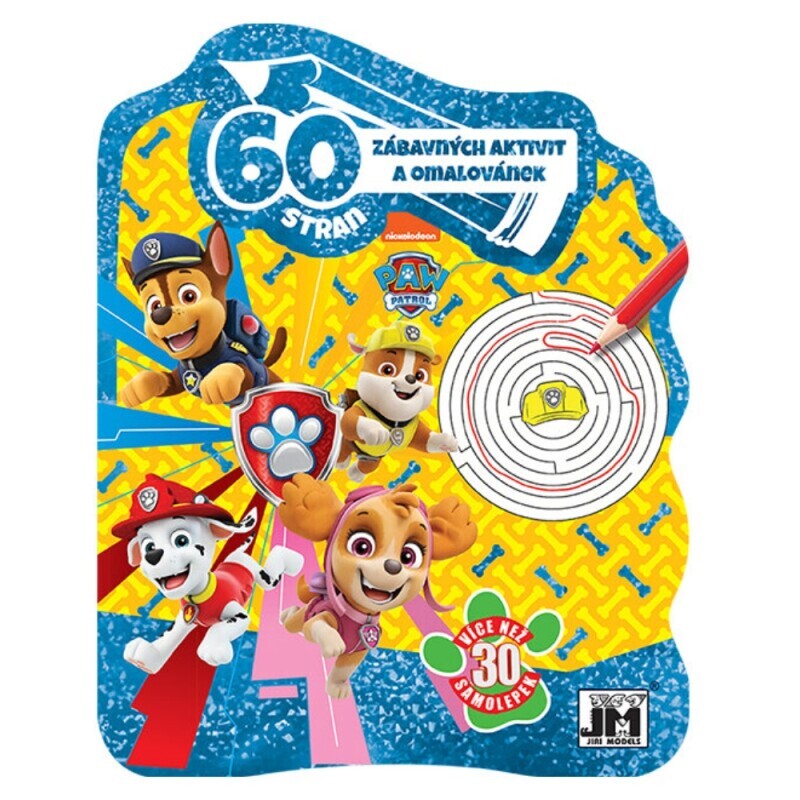 Omalovánky a aktivity Paw Patrol (50/krt)