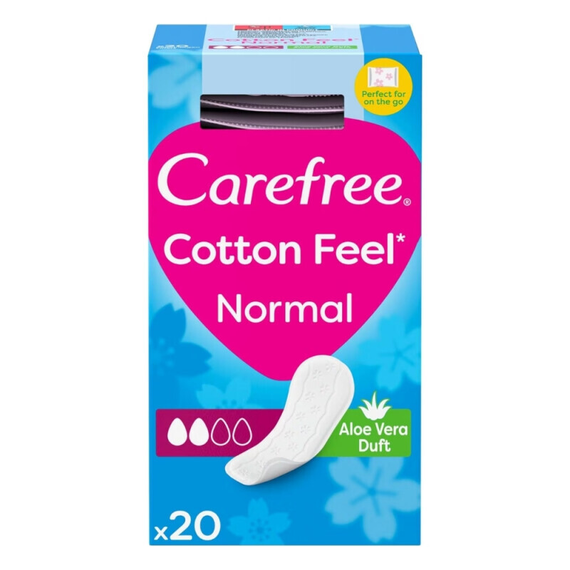 Carefree Vložky 20ks Aloe (12/krt)