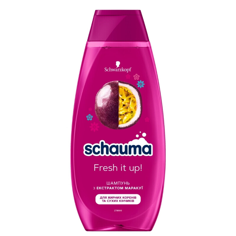 Schauma 400ml Šampon CZ F Fresh it Up! Pink (20/krt)
