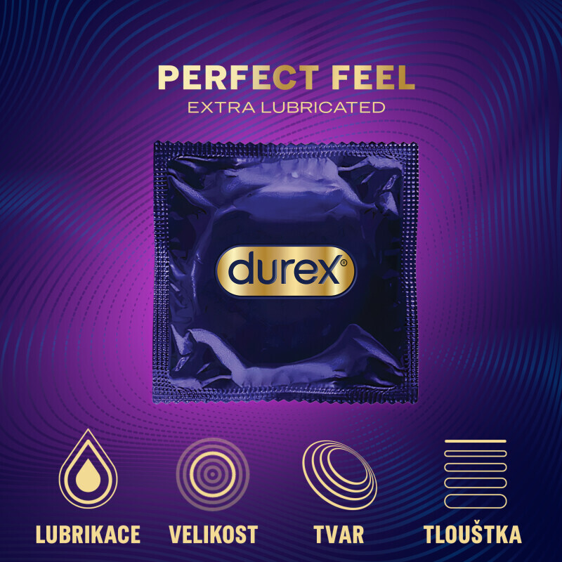 Durex Kondom 3ks Perfect Feel (24/krt)