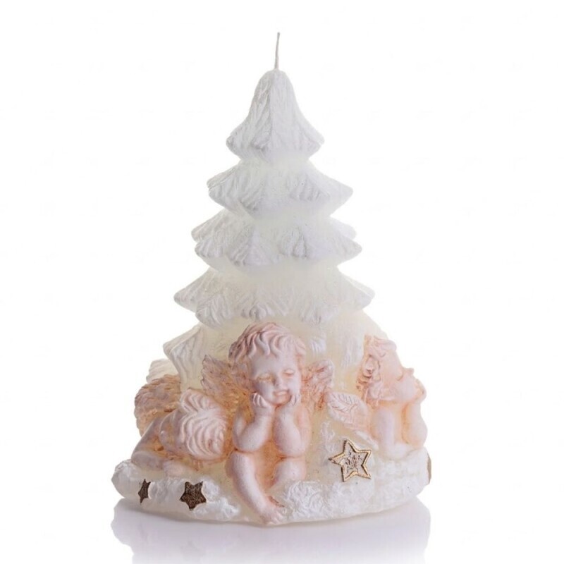Bartek Svíčka Christmas Figure 100x150mm Angels (12/krt)