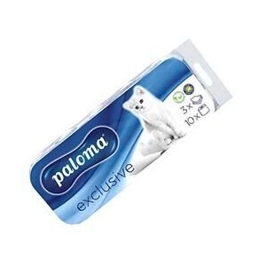 Paloma Toaletní papír 10ks 3-vrstvý Exclusive s vůní (8/bal)