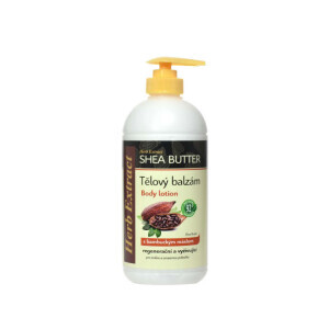 HerbE. Tělový balzám 500ml Shea Butter (6/bal)