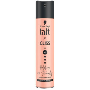 Taft 250ml Lak na vlasy CZ xGliss mega silně tužící (10/krt)