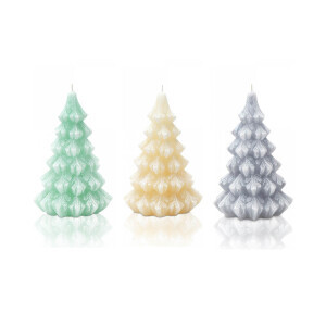 Bartek Svíčka Christmas Tree Happy Xmas 100/150 mix (12/krt)