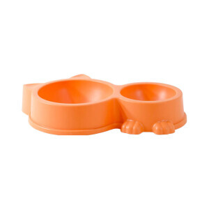 Miska pro psy plast dvojitá 30*20cm (180/krt) 