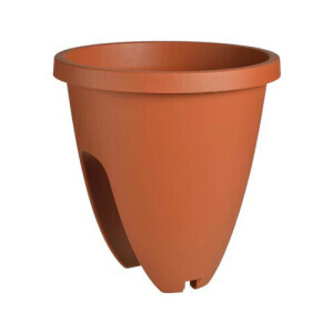 Truhlík na zábradlí Balconia OVI Ø26cm terakota (15/krt)