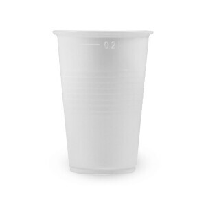 Kelímek 200ml 15ks bílý (80/krt)