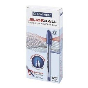Centropen Popisovač Slideball Blue (12/bal 120/krt)