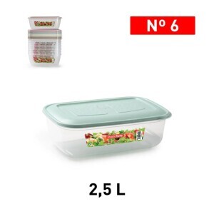 P.Forte Dóza plast Classic obdél.2,5l Surt VRM (12/bal)