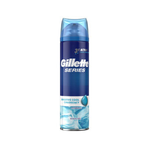 Gillette 200ml Gel na holení Series Sensitive Cool (6/bal)