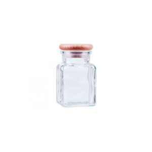 Kořenka skleněná s dřev.víkem 150ml (60/krt)