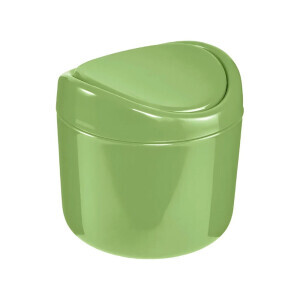 Odpadkový koš ø 14 x13 1,3L zelená (6/krt)