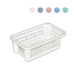 PP Košík plast stohovatelný 12*20*6,5cm (64/krt)