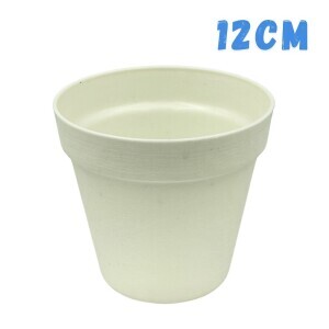 Květináč Loft Ø12 White(26/bal)