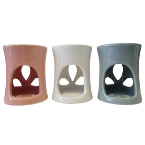 Aromalampa keramická 9cm mix barev(96/krt)