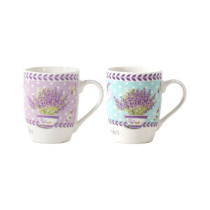 Hrnek keramika 350ml lavender (12/bal 72/krt)