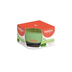 Bolsius Svíčka ve skle 63/90mm True Scents Green Tea (6/krt)