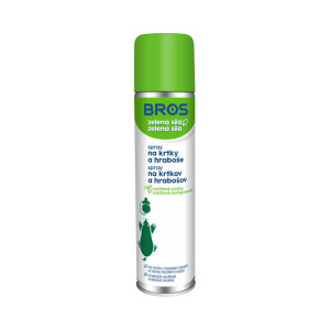 Bros 400ml Zelená síla - spray na krtky a hrašoše (12/krt)