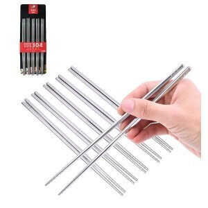 Hůlky nerez 23cm/5párů (200/krt)