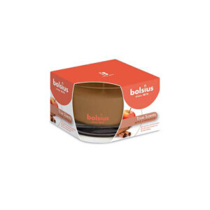 Bolsius Svíčka ve skle 63/90mm True Scents Apple Cinnamon (6/krt)