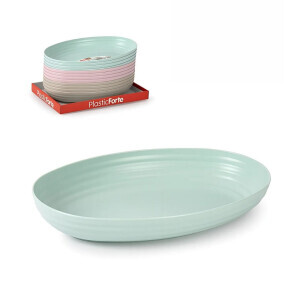 P.Forte Talíř plast Classic Oval 2,3l Surtido VRM (12/bal)