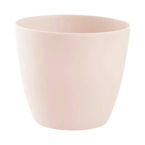 Květináč Ella mat Ø10cm bledě růžová (12/krt)