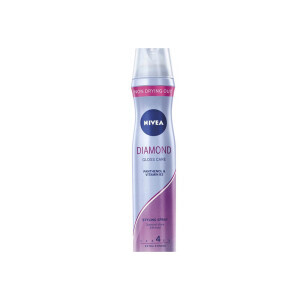 Nivea 250ml Lak na vlasy Diamond Gloss Care (12/krt)