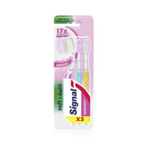 Signal Zubní kartáček Sensisoft Sensitive 3ks (6/krt)