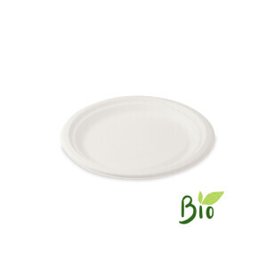 Talíř papír. Bio 22cm 10ks (18/krt)