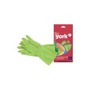 York Rukavice gumové Aloe Vera L (48/krt)