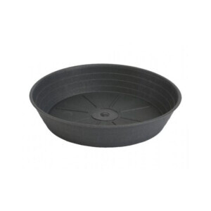 Miska pod květináč Primavera Ø24cm antracit (10/krt)
